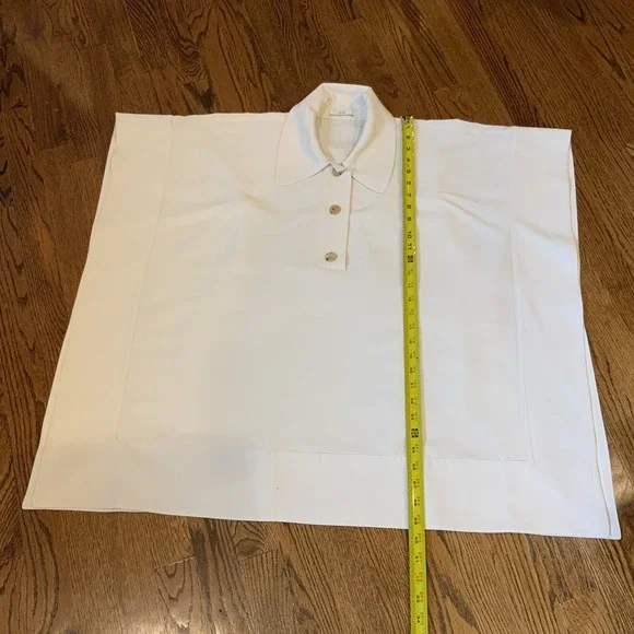 Womens CO Tunic Pullover Top Nordstrom's Line Lagenlook Boho Luxury Classic - Picture 6 of 11